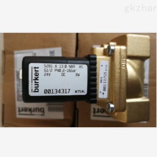 宝帝5281黄铜隔膜电磁阀burkert-134317